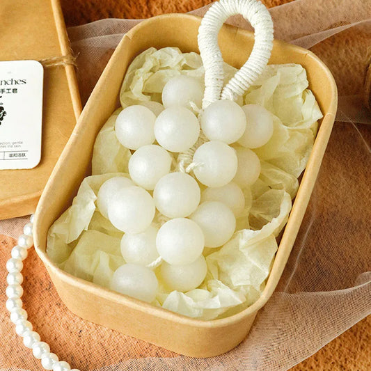 Creative Grape Soap Gift Boxnatural Plant Extraction Pearl Grape Bunches Handmade Soap Bar Bathing Washing Nourishing Skin Soap