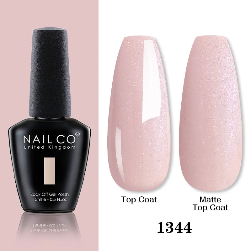 NAILCO 15ML Top coat Base coat Gel nail polish nails art Semi Permanent Lacquer Varnish Hybrid nail supplies for professionals