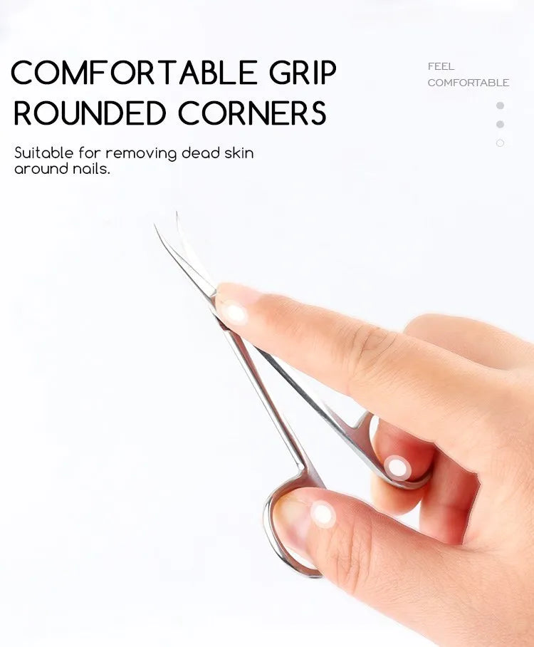 Nail Tool Scissors Cutter Scissors Manicure Pedicure Tools Stainless Steel Dead Skin Scissor Remover Nipper Clipper Nails Art