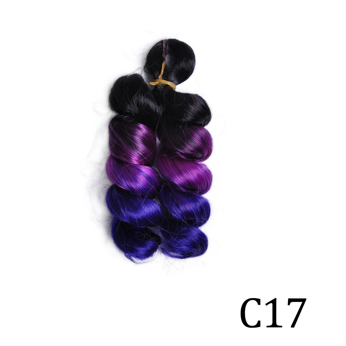 12 Inch French Loose Curly Braiding Hair - Pre-Stretched Crochet Extensions