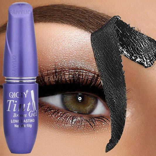 New Tattoo Peel Off Eyebrow Gel Tint Semi Permanent Brow Tint Waterproof Lasting Transfer-proof for Fuller Defined Looking Brows