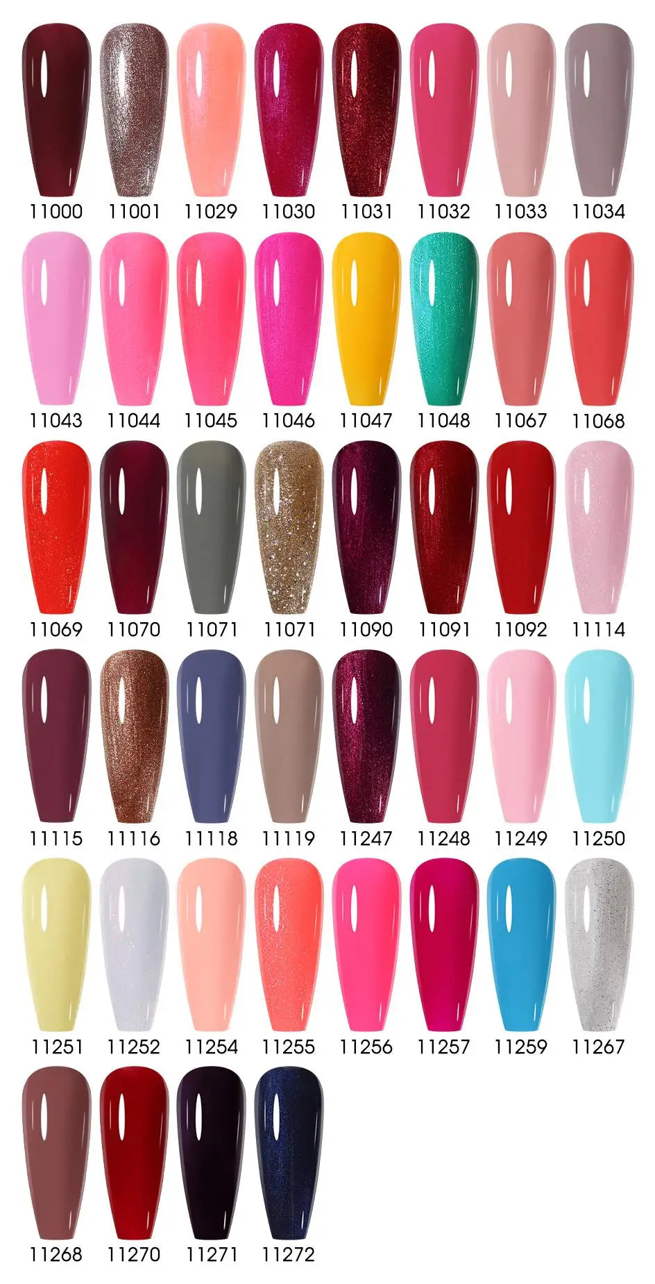NAILCO 15ml Translucent Gel Nail Polish Semi-permanent Enamels Varnish For UV Nails Art Hybrid LED Nail Gel Transparent Manicure