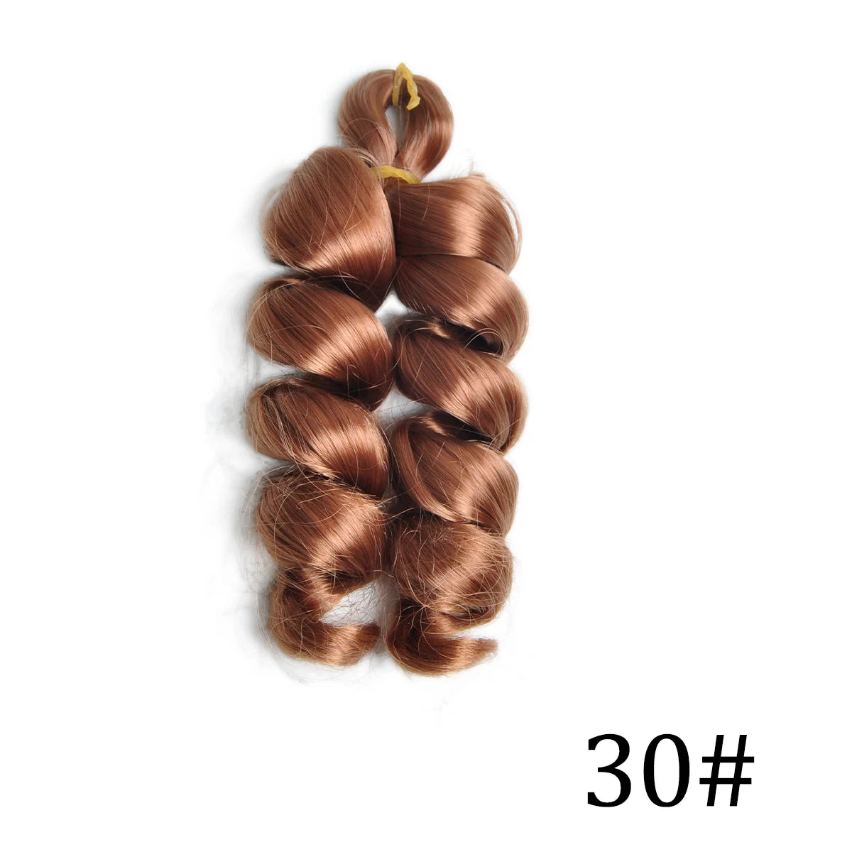 12 Inch French Loose Curly Braiding Hair - Pre-Stretched Crochet Extensions