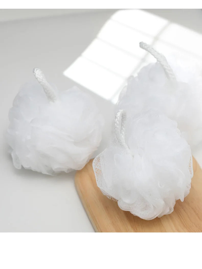 Shower Scrubber Mesh Sponge Body Care Loofah Body Exfoliating Brush Soft Cleaner Skin Scrub Back Brush Bathroom Supplies