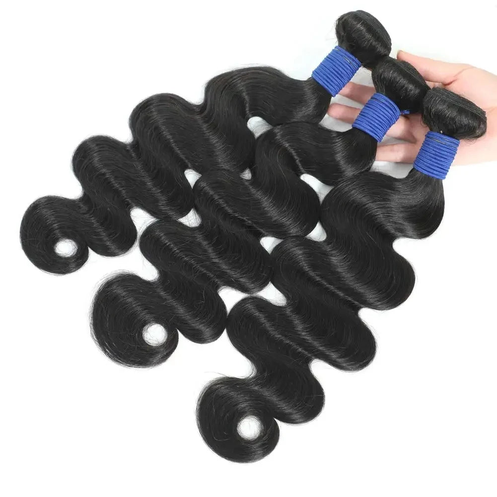 Rosabeauty Body Wave Bundles 26-32 Inch - Brazilian Virgin Human Hair