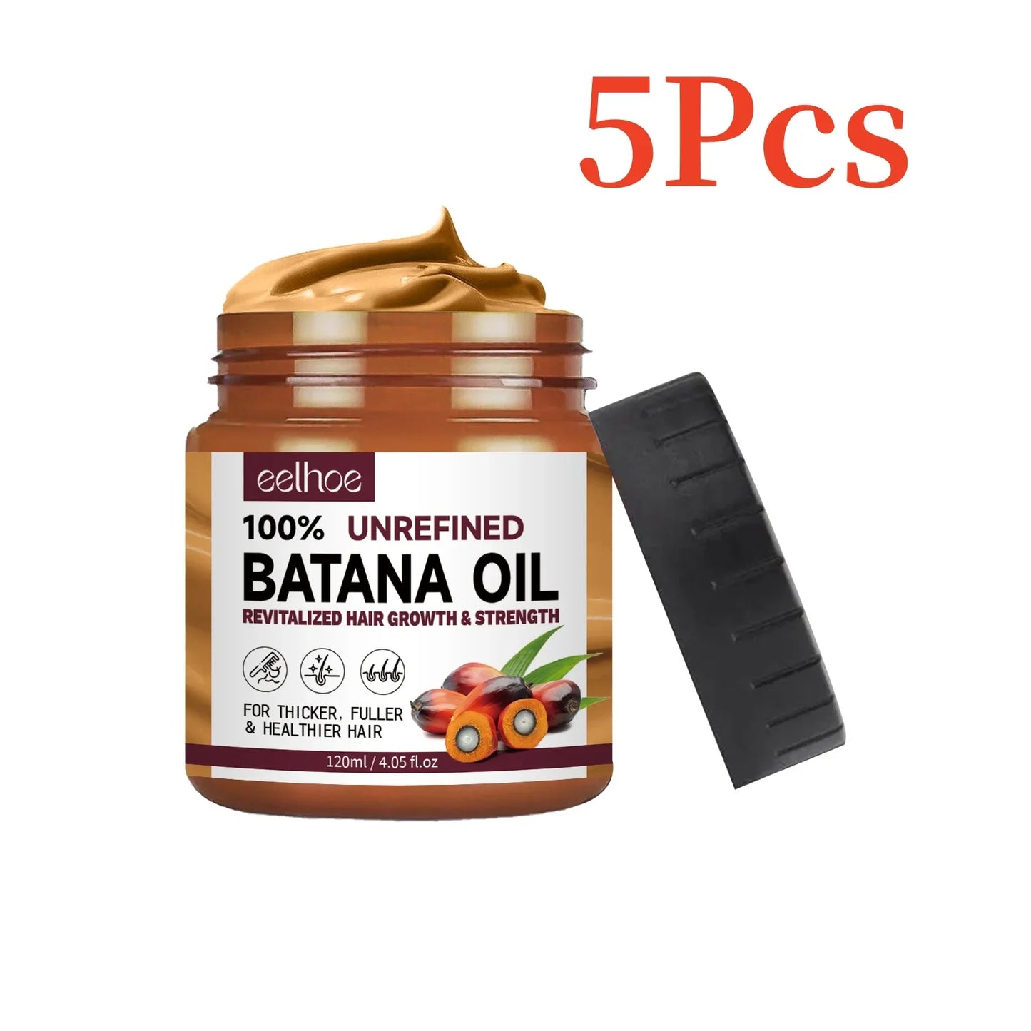 100% Pure Organic Batana Oil Hair Mask - Hair Growth Treatment