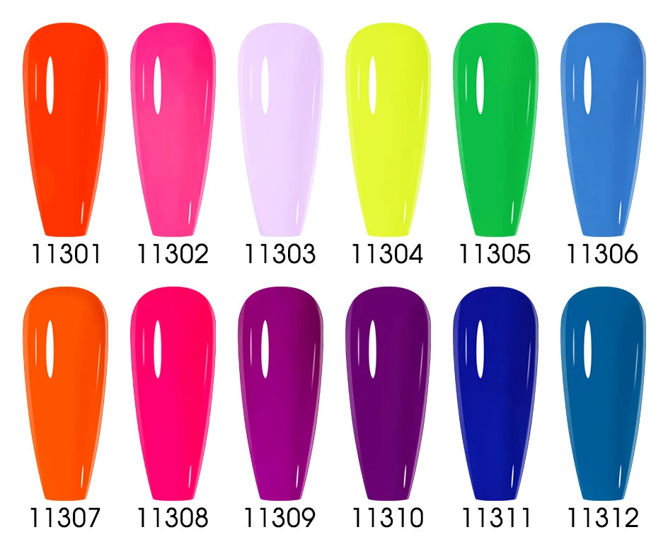 NAILCO 15ml Translucent Gel Nail Polish Semi-permanent Enamels Varnish For UV Nails Art Hybrid LED Nail Gel Transparent Manicure