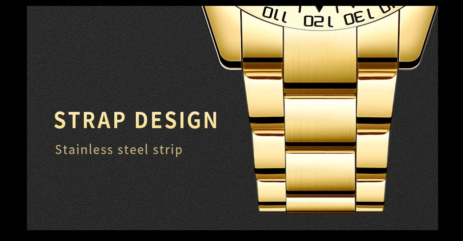 WWOOR 2024 New Mens Watches Top Brand Quartz Japanese Chronograph Stopwatch Waterproof Stainless Wristwatches Relogio Masculino