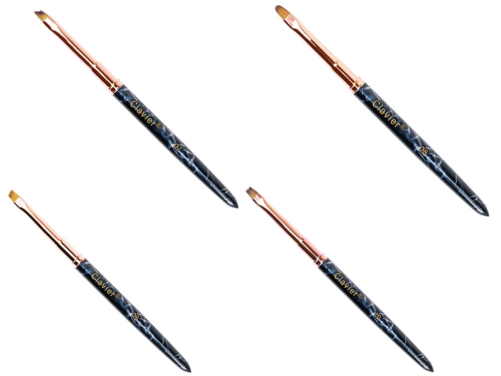 Nail Art Stripes Lines Pen DIY Painting Brush Liquid Powder Acrylic UV Gel Extension Builder Drawing Pen Manicure Tools