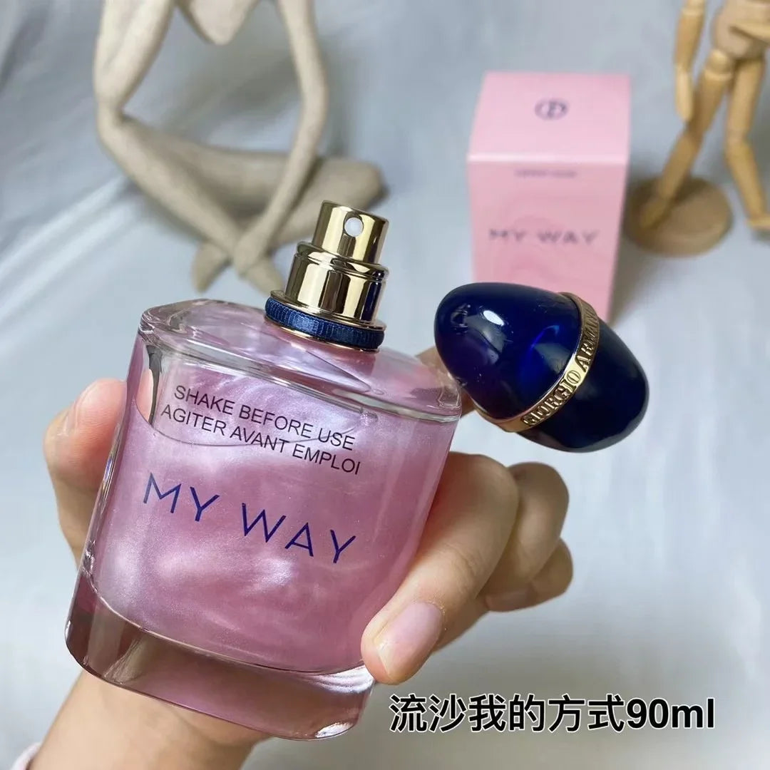 90ML Luxurious Brand Perfume My Way for Women – Hot Long Lasting Flying Sand Fragrance, Ideal Eau De Parfum for Romantic Dating