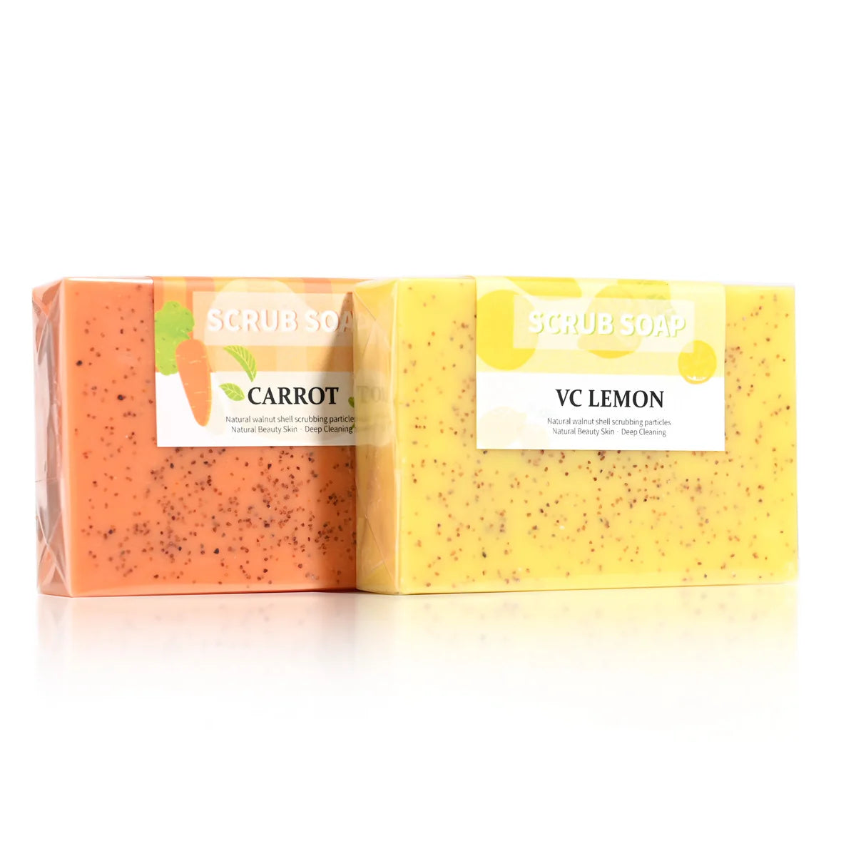 M+100g Honey Cleaning Frosted Particles Exfoliating Bath Body Care Whitening Handmade Soap