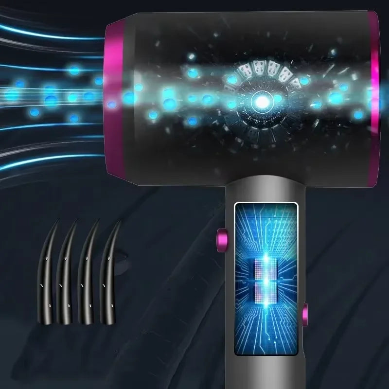 Professional hair salon use hair dryer with high speed, quick drying, ionized heat protection function. For home use and hotel