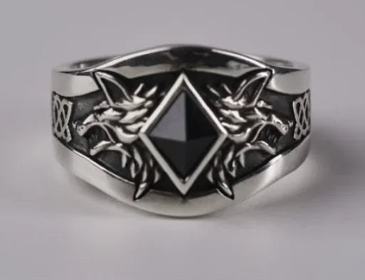 Ruth Ring Decorated with Punk Rings Around the Trend Game