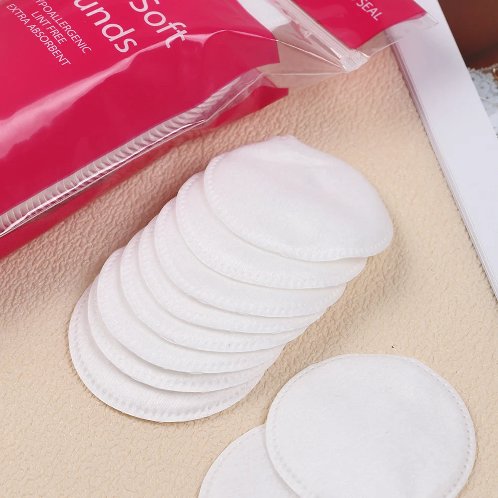 100/200/300/500Pcs/Pack Cotton Rounds Cosmetic Cotton Pads Round Ultra Soft  for Makeup Removal Skin Care Facial Cleaning