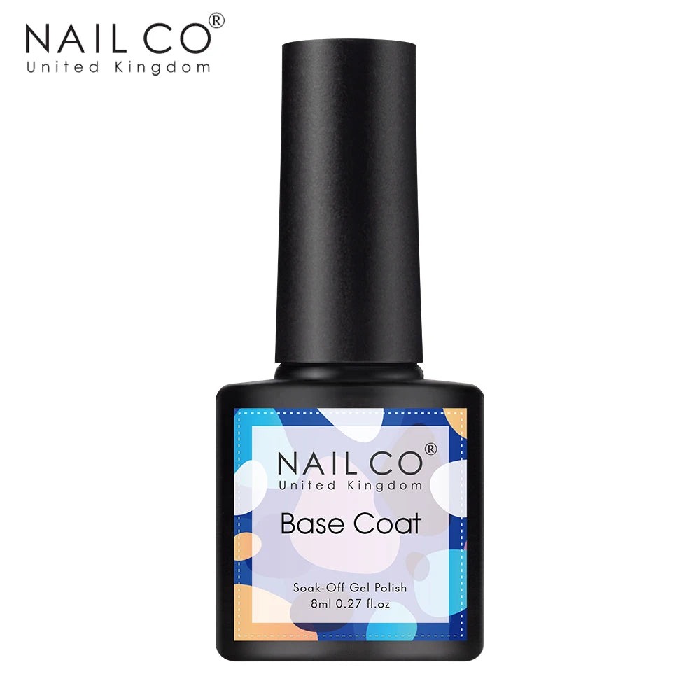 NAILCO 8ml Pink Red Colors Gel Nail Polish Nail Art Varnishes Gel Lacquer Coat LED Nails Manicure Design UV Gel Varnish Soak Off