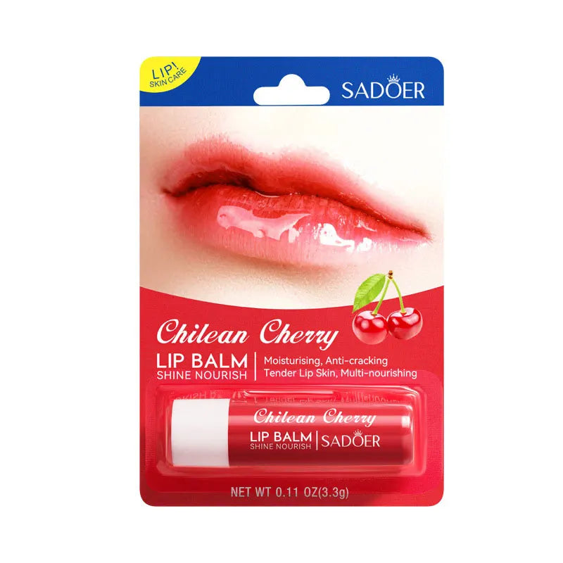 SADOER Cleansing Hydrating Anti-Crack Lip Balm Improves Line Makes Lips Soft, Moisturizing, Smoothing, Nutrition Lip Balm