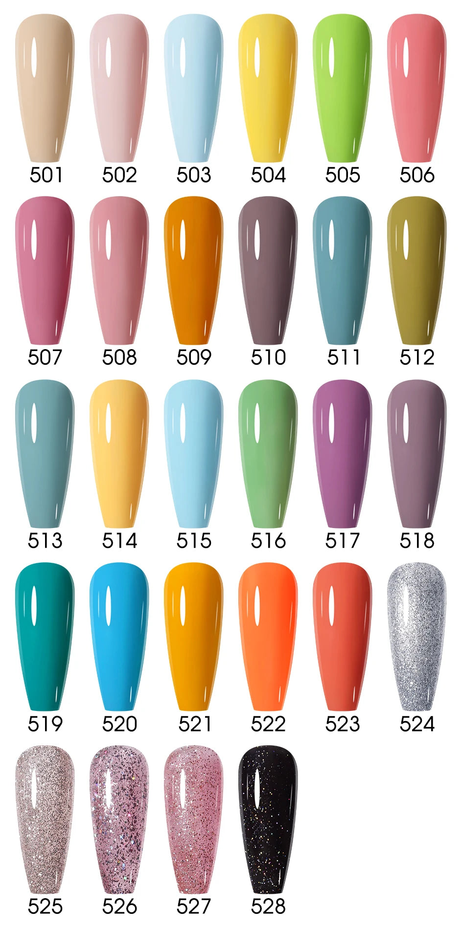 NAILCO 15ml Translucent Gel Nail Polish Semi-permanent Enamels Varnish For UV Nails Art Hybrid LED Nail Gel Transparent Manicure