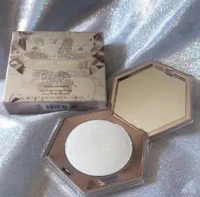 Fenty Beauty Lip Glaze Streamer Powder Single Double Color High Gloss and Fine Face Illuminator Palette Brightening Makeup INS