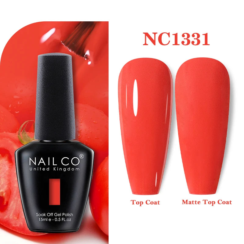 NAILCO 15ml Gel Polish Nail Art Vernis Semi Permanent UV Gel Polish For Manicure Design Hybrid Varnish Summer Nails Products