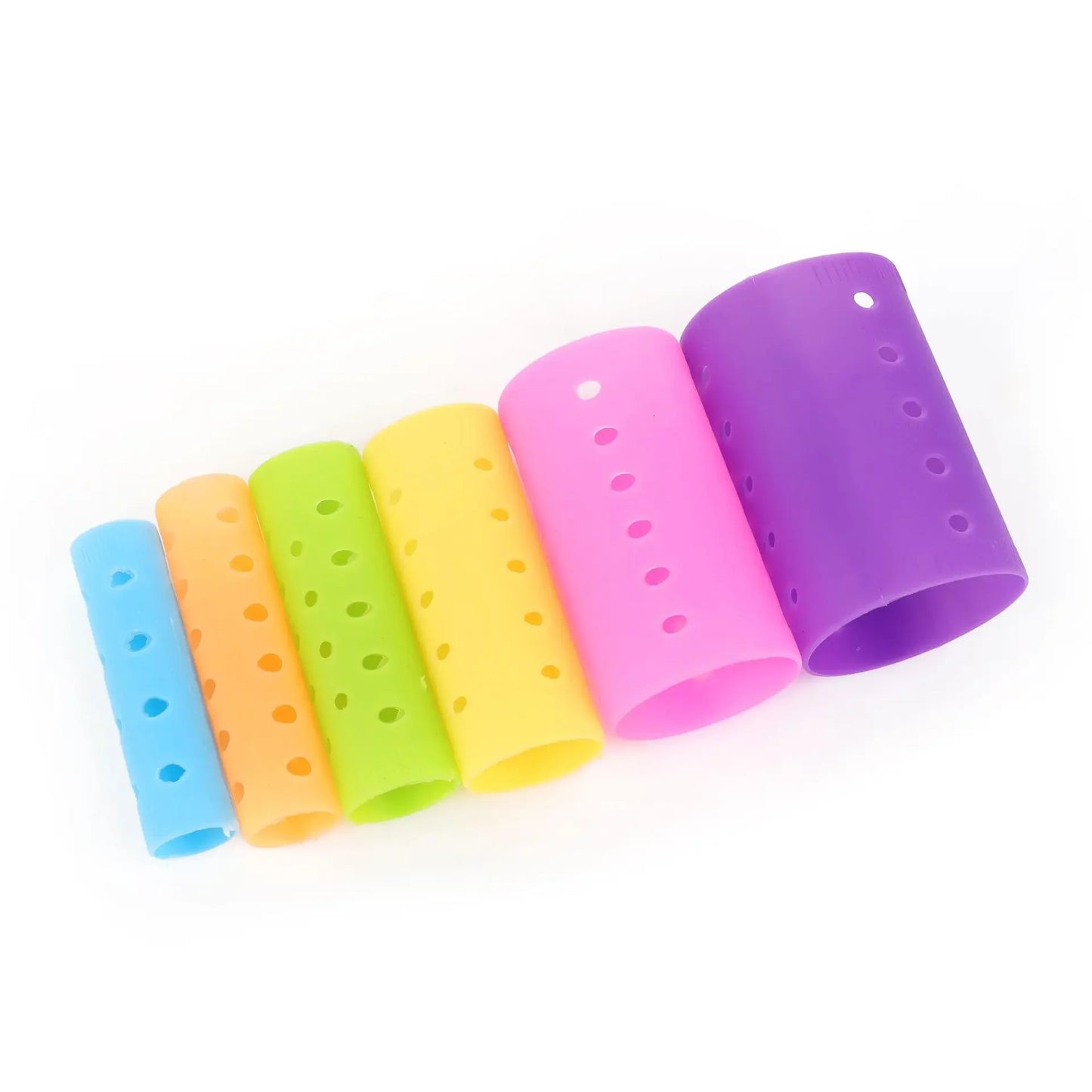 Hair Rollers Heatless Hair Curlers No Heat Hair Bangs Volume Self-adhesive Hook Loop DIY Styling Tools Set cabello бигуди