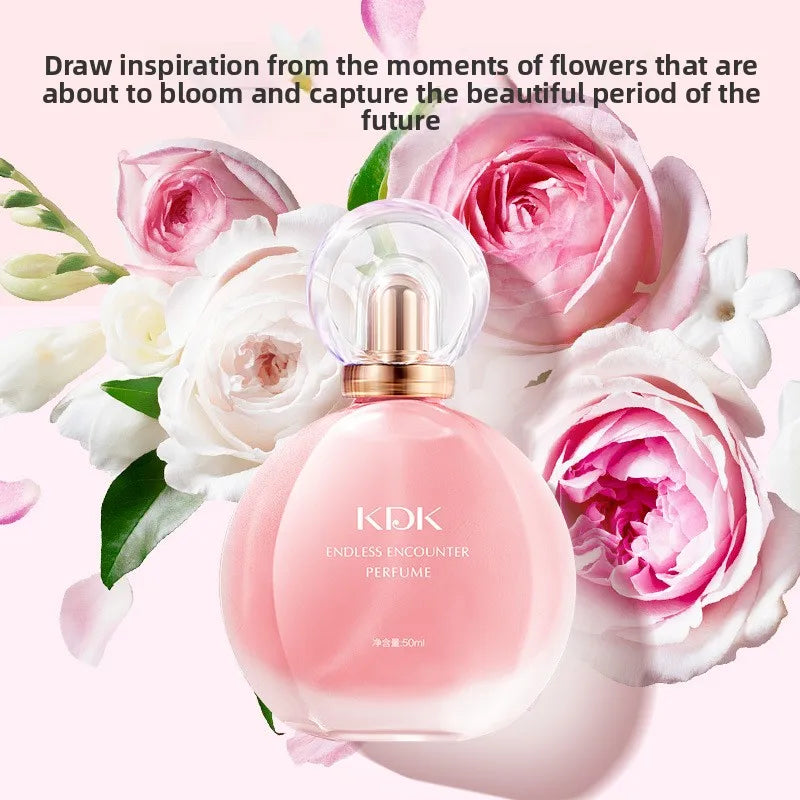 Floral fresh, natural, light-fragranced, long-lasting, spray women's fragrance