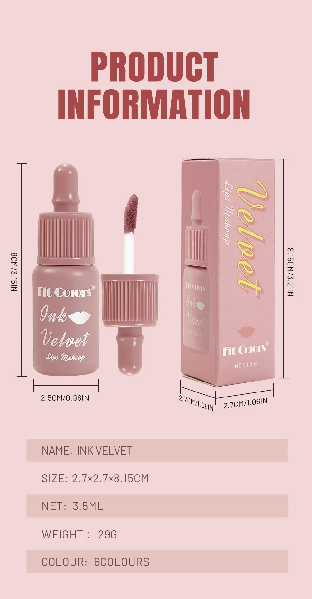 Non Stick Cup Waterproof Lip Gloss Long Lasting Velvet Matte High Pigmented Liquid Lipstick Fast Dry Sexy Lip Mud