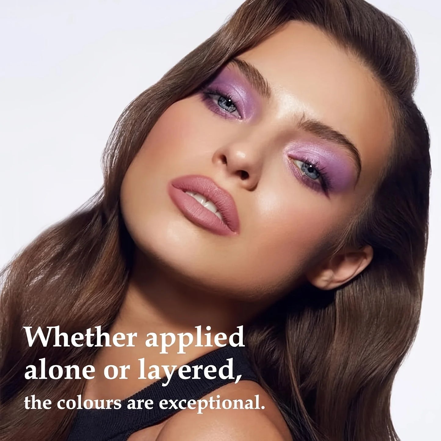 Shimmery Monochrome Eyeshadow Pencil - Waterproof, LongLasting Eye Makeup in Black, Blue, Pink, Purple, Fair - 9 ColorGlitter Ey