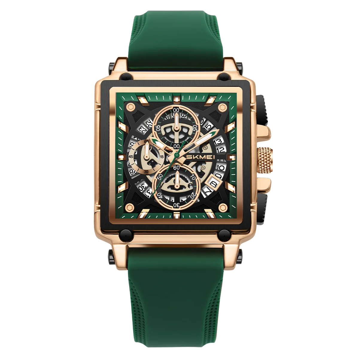 SKMEI Luxury Fashion Design Waterproof Time Clock Watches Male Fashion Cool Movement Quartz Watch For Men Women Date Wristwatch