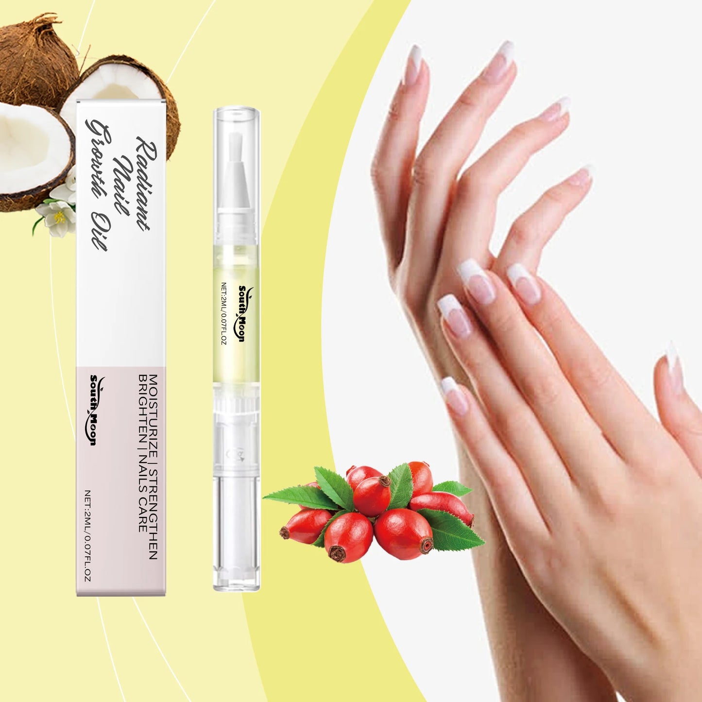Nail Growth Oil Cuticle Revitalizer Strengthing Repair Damage Nails Prevent Agnail Deep Nourishing Nutrition Nail Soften Oil Pen