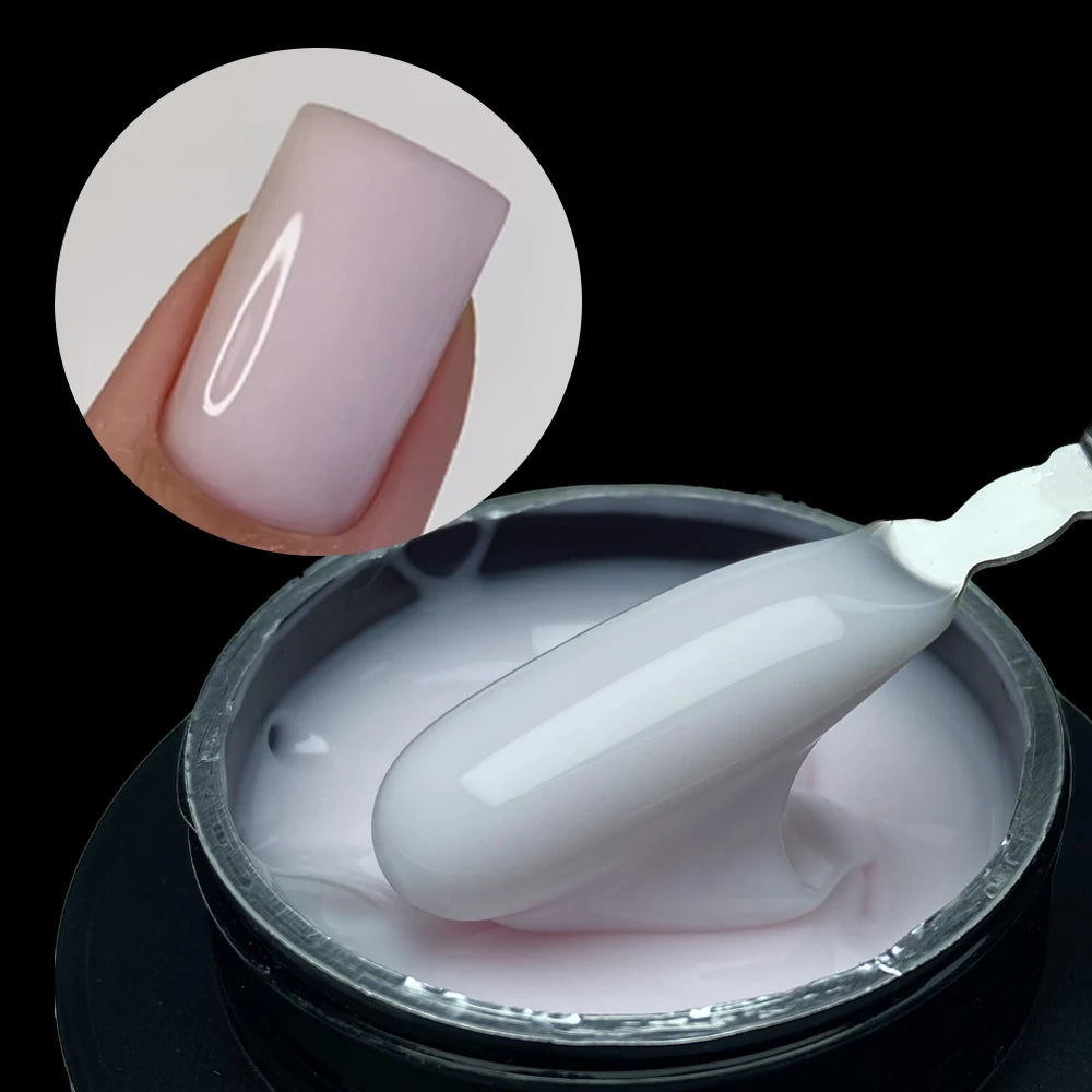 Jillnails 50ml Self Leveling Builder Nail Gel Medium Gel for Nails Extension Building