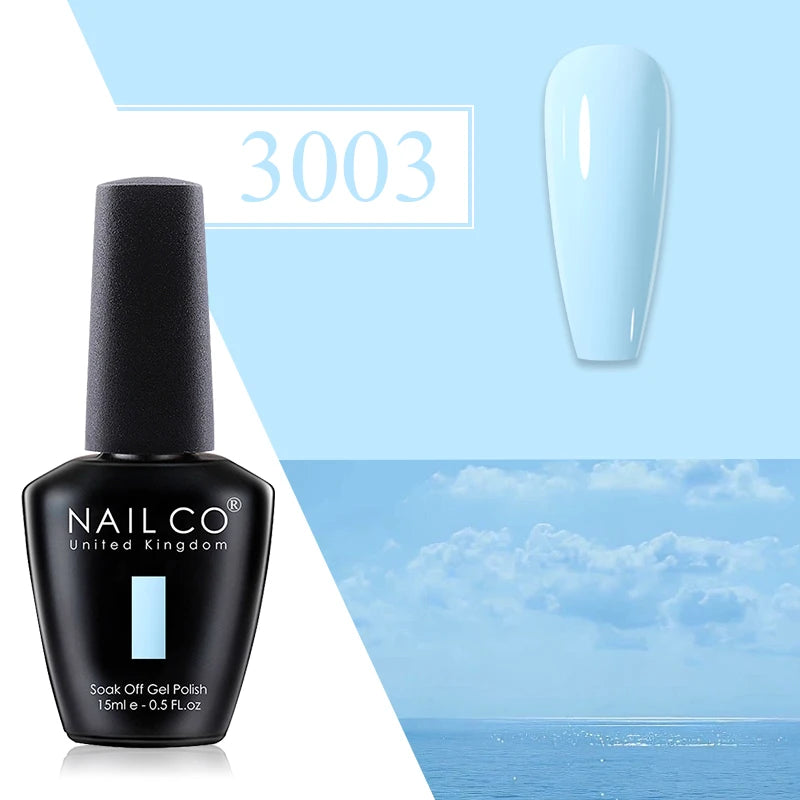 NAILCO 15ml TOP BASE Gel Polish Vernis Semi Permanent UV Varnish Nail Polish For Nails Art Gel Manicure Design Varnish Hybrid