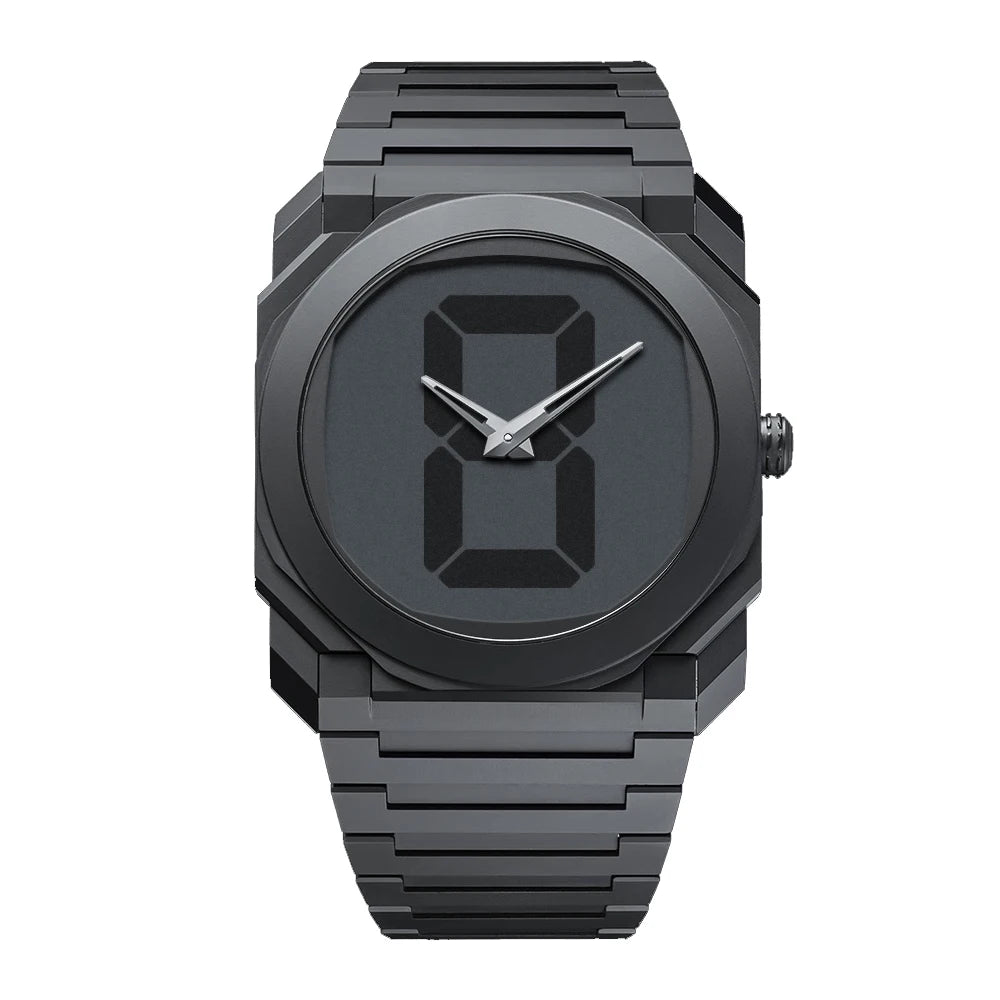 New Trend Ultra-thin Plastic Men's Quartz Watch Large Dial Men's Business Watch Waterproof High-quality Brand Watch