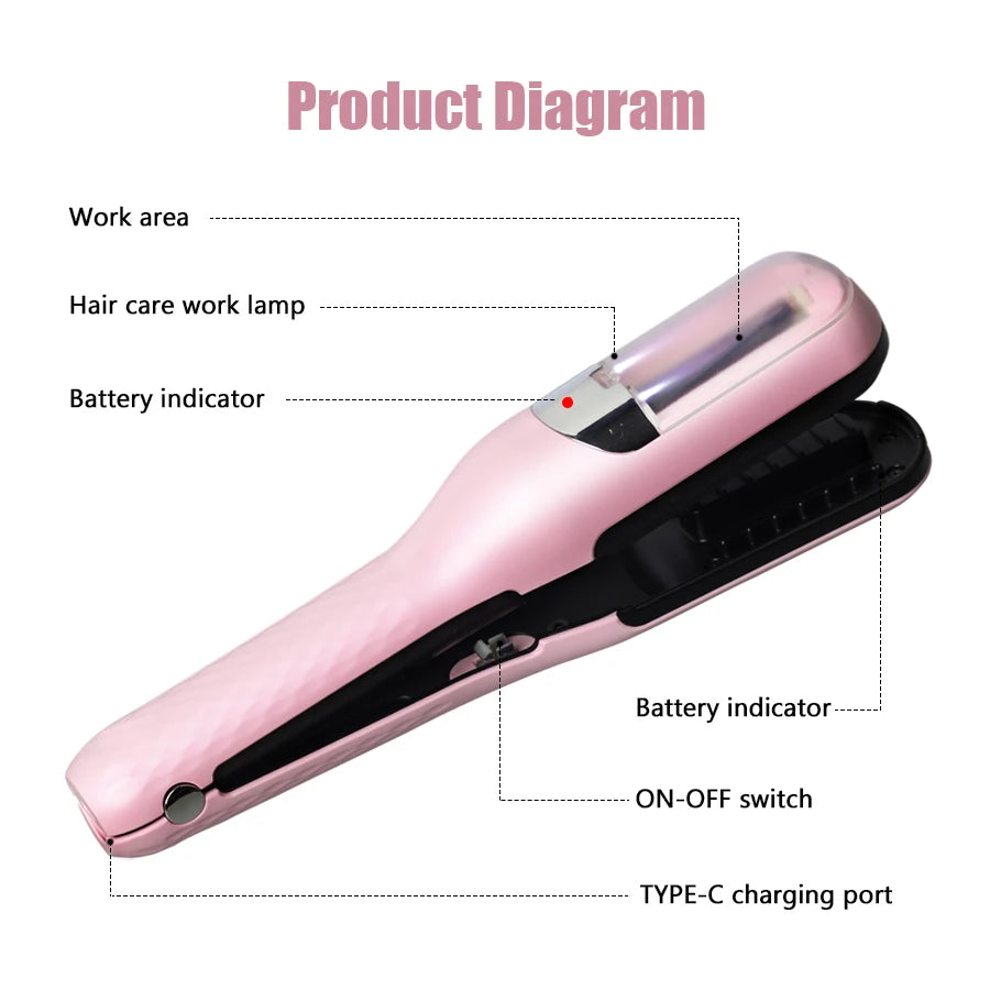 Hair End Cutting Machine Hair Split Ends Trimmer Automatic Split End Remover Damaged Hair Repair Care Treatment