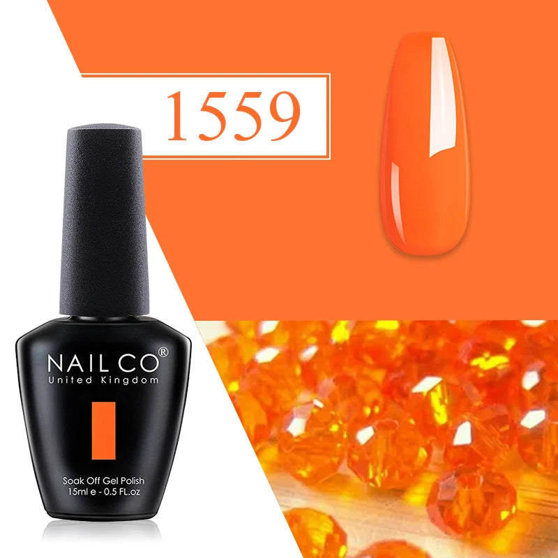 NAILCO 15ml TOP BASE Gel Polish Vernis Semi Permanent UV Varnish Nail Polish For Nails Art Gel Manicure Design Varnish Hybrid