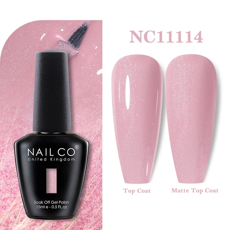 NAILCO 283Colors Gel Nail Polish Top Base Vernis Semi Permanent UV Gel Varnish Nails Art Varnish Hybrid Manicure