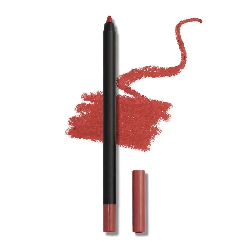 Long Lasting Lipliner Pencil Lipstick 13 Colors Waterproof Lip Cosmetics Matte Smooth Sexy Red Lip Liner Women's Korean Makeup