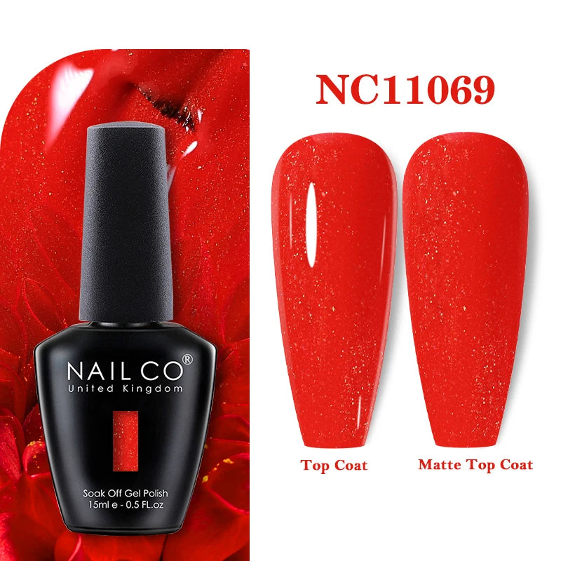 NAILCO 15ml Gel Polish Nail Art Vernis Semi Permanent UV Gel Polish For Manicure Design Hybrid Varnish Summer Nails Products