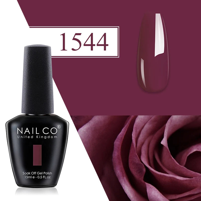 NAILCO 15ml TOP BASE Gel Polish Vernis Semi Permanent UV Varnish Nail Polish For Nails Art Gel Manicure Design Varnish Hybrid