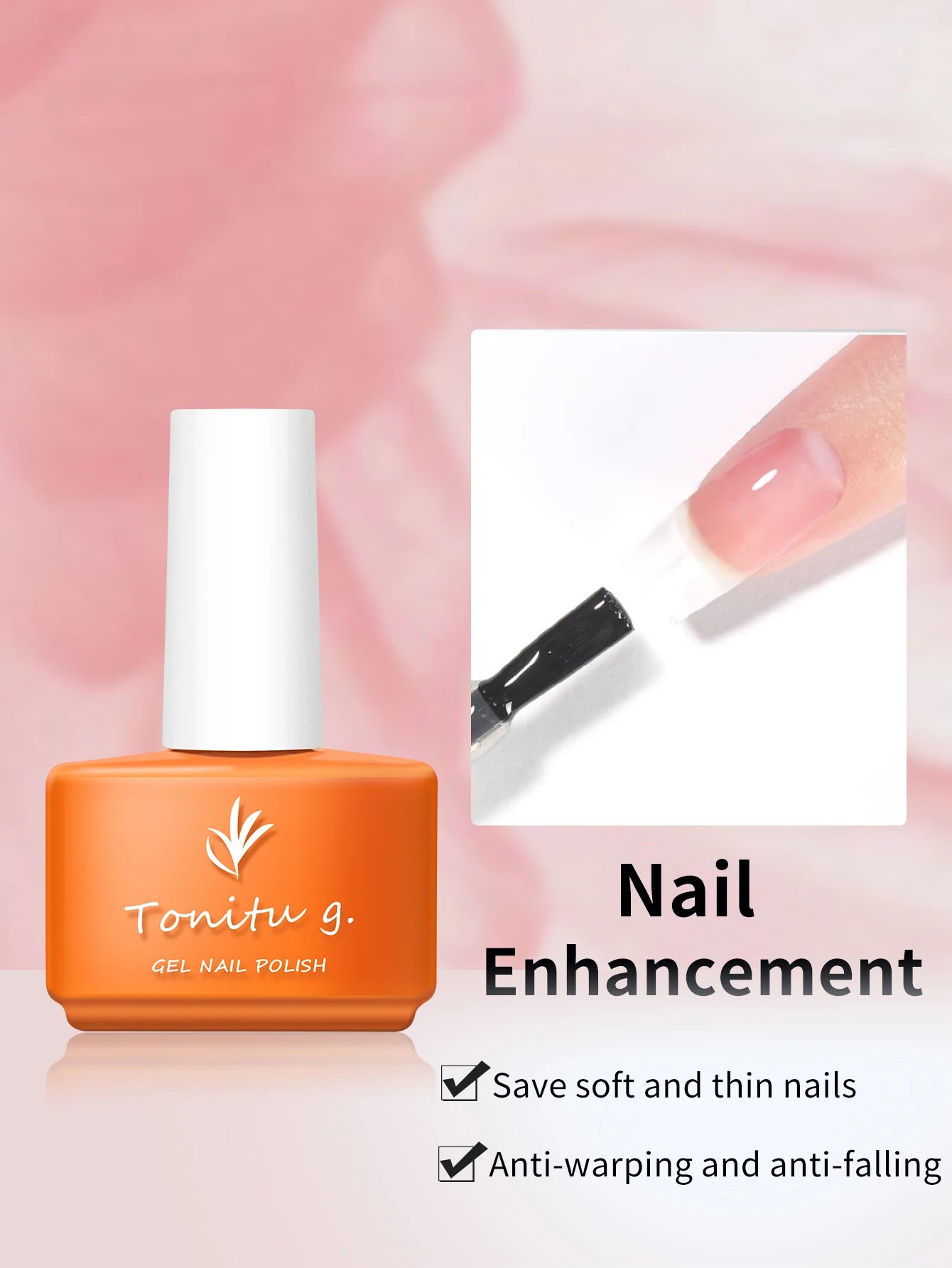 Nail Enhancement, Nail Strengthener  For Weak Nails - Fortifying And Hardening Treatment With Vitamins For Stronger Nails
