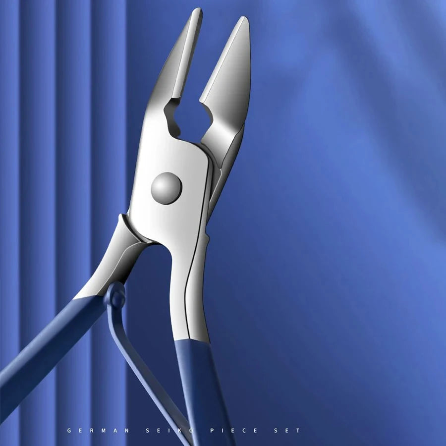 Professional Manicure Set 7-18 PCS Stainless Steel Nail Clipper Set Thick And Hard Nail Trimmer For Woman And Man Portable Set