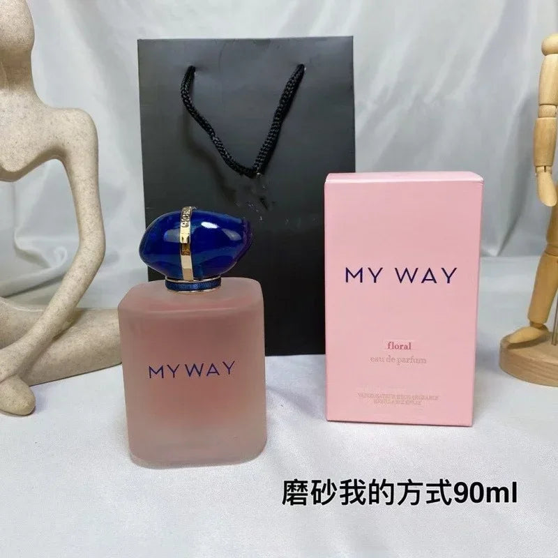 90ML Luxurious Brand Perfume My Way for Women – Hot Long Lasting Flying Sand Fragrance, Ideal Eau De Parfum for Romantic Dating