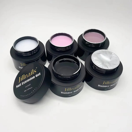 Jillnails 50ml Self Leveling Builder Nail Gel Medium Gel for Nails Extension Building