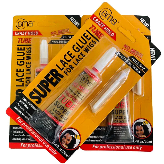 BMB Waterproof Lace Wig Glue Invisible Hair Bonding Glue Strong Hold Wig Adhesive for Toupee Frontal Hairpiece