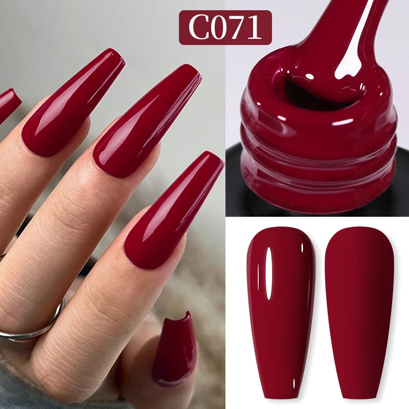 BORN PRETTY PRO 15ml Odorless Soak Off Gel Color Long Lasting Gel Polish Private Label Uv Nail Gel Polish