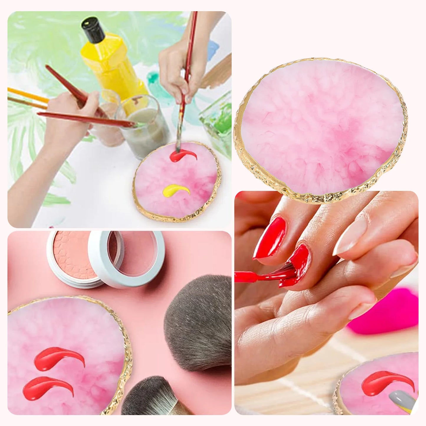 Nail Art Palette Brush Design Tip Painting Drawing Display Carving Dotting Pen Acrylic Gel UV Polish DIY Manicure Set Tools