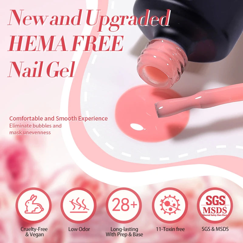 BORN PRETTY PRO 15ml Odorless Soak Off Gel Color Long Lasting Gel Polish Private Label Uv Nail Gel Polish