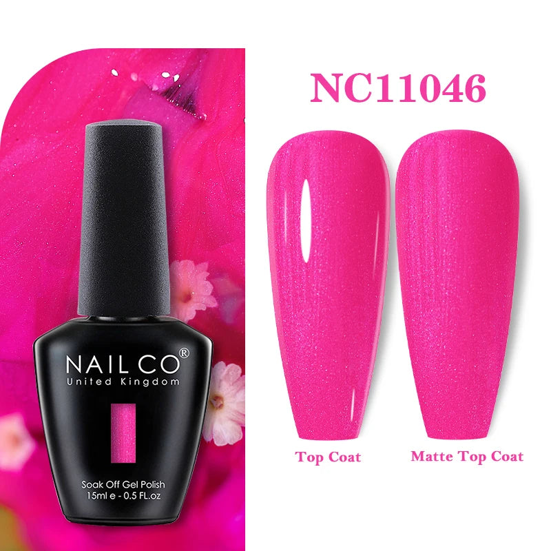 NAILCO 15ml Gel Polish Nail Art Vernis Semi Permanent UV Gel Polish For Manicure Design Hybrid Varnish Summer Nails Products