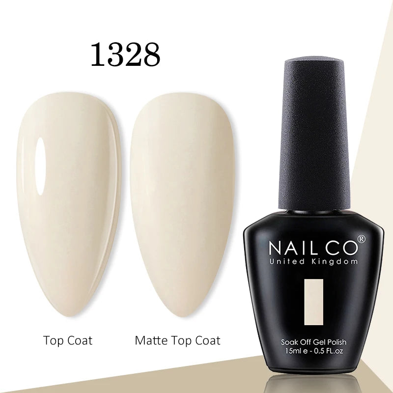 NAILCO 15ml Blue Gel Polish UV Gel Polish Varnish Hybrid DIY Nails For DIY Manicure Semi Permanent Soak Off LED Gel Nail Polish