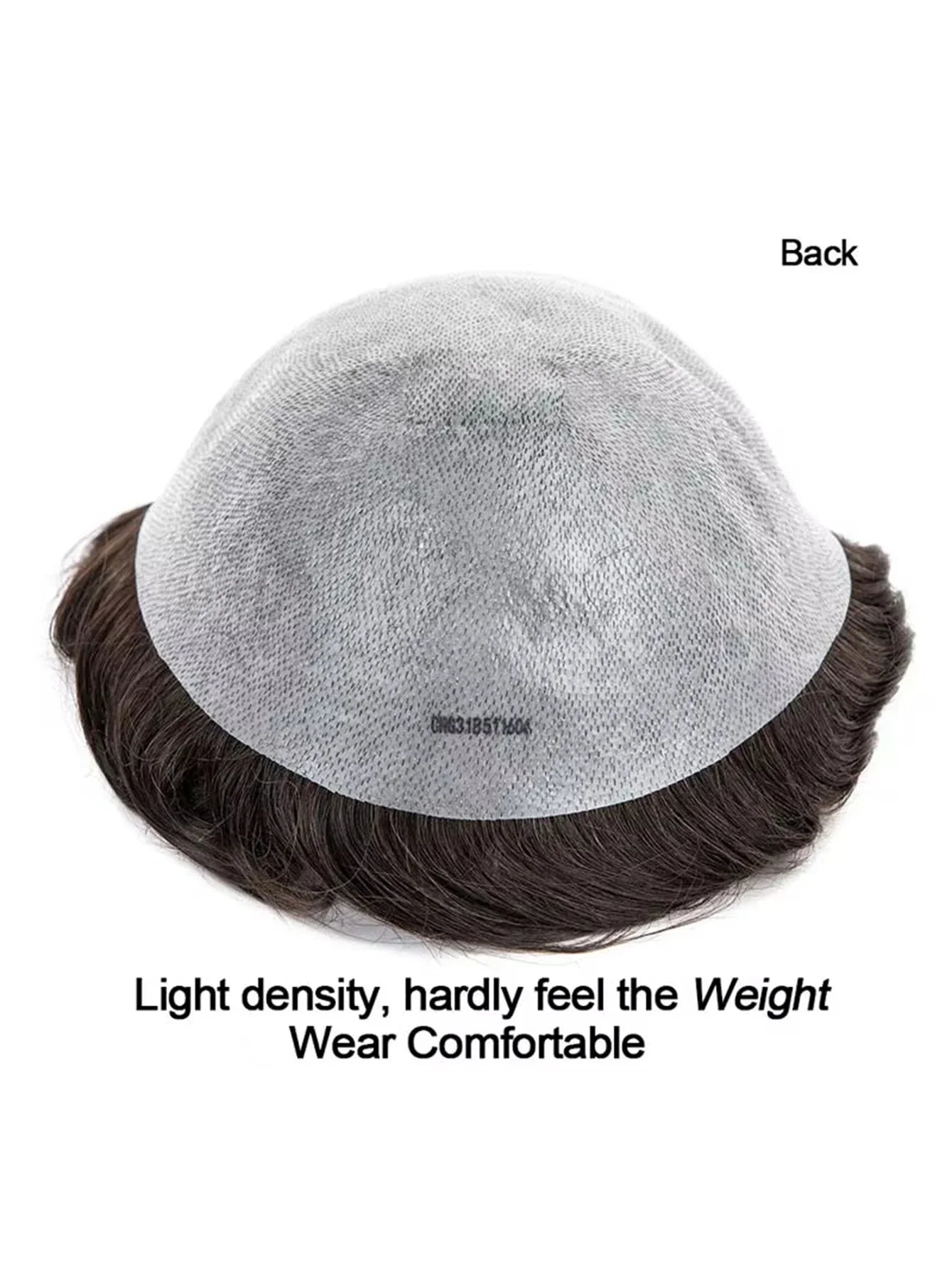 Toupee For Men Ultra-Thin Skin Microskin Male Hair Prosthesis Premier Toupee for Men Men's Wig 100% Natural Human Hair