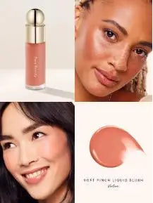 Liquid Blush Highlight Enhance Facial Contours Stick Compact Modify The Facial Shape Cream Blush Foundation Long-lasting Makeup